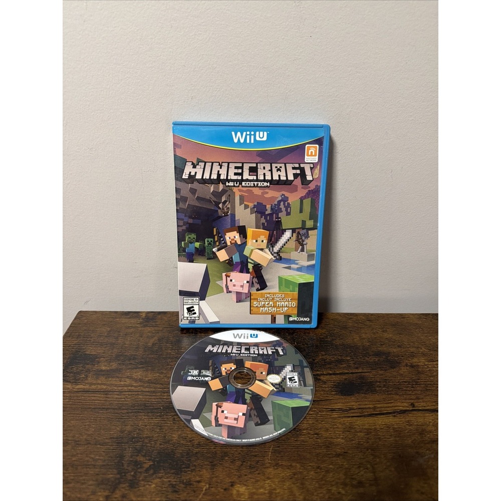 Minecraft - Wii U Edition (Nintendo Wii U, 2016), No Manual
